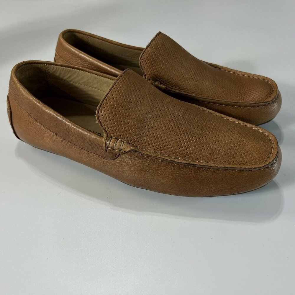 Lucky Brand Men’s Leather Loafers Size 8M Brown
